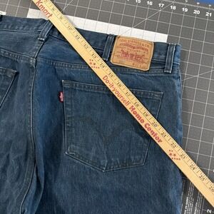 VTG Levi's 501 Original Fit Jeans Mens 42x32 Twilight / Indigo Blue 100% Cotton
